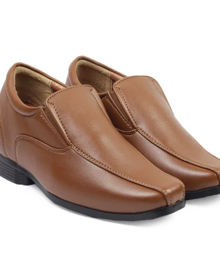 Faux Leather Slip-ons