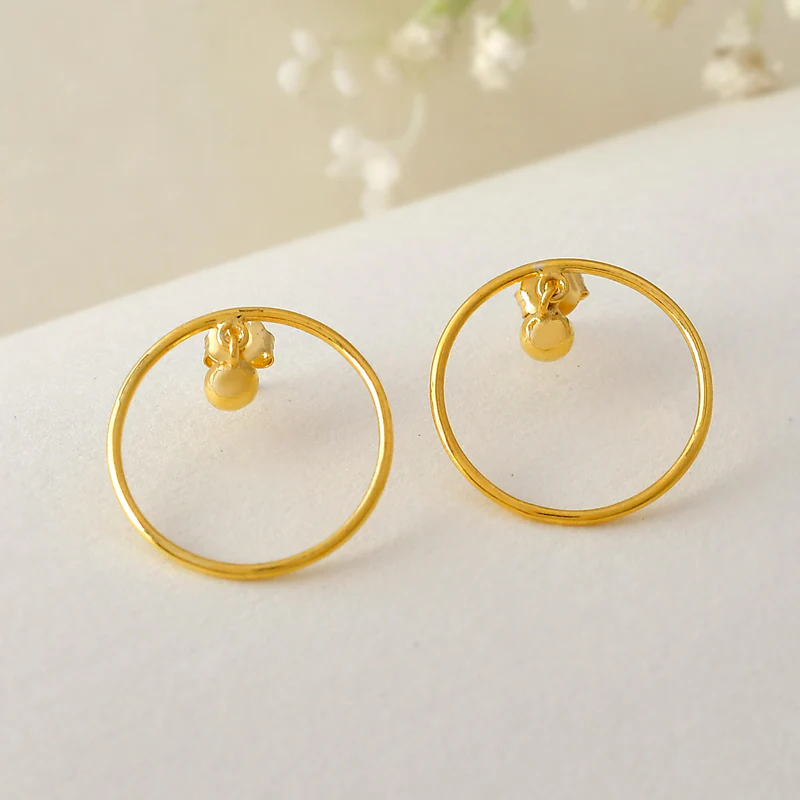 Silver-Earrings-18K-Gold-plated-Hoop-Earrings-Imag-1