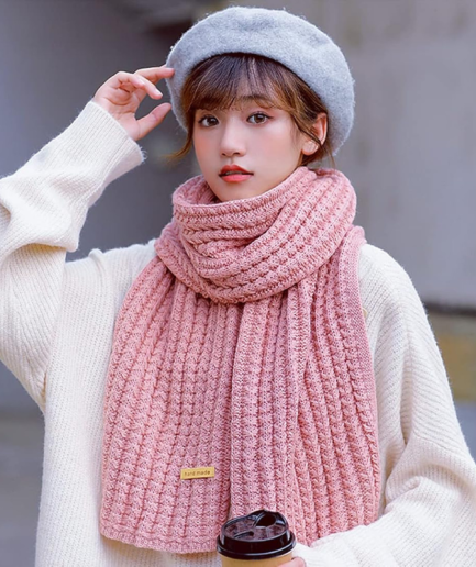 Chunky Knit Winter Scarf