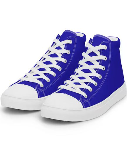 High-top Canvas Sneakers